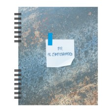 Блокнот Optima В5 пластикова обкладинка, спіраль, 60 аркушів, клітинка (O25926)