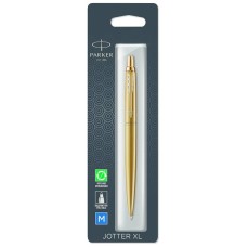 Ручка кулькова Parker JOTTER 17 XL Monochrome Gold GT BP блістер (12 536)