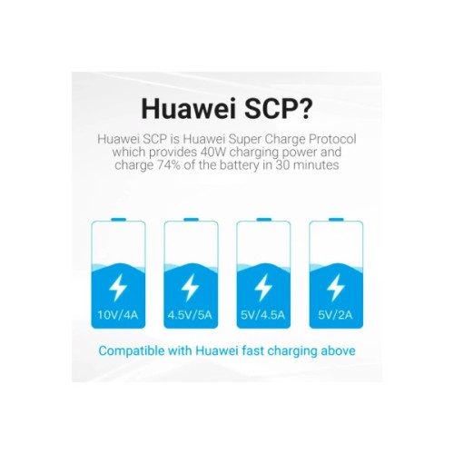 Дата кабель USB 2.0 AM to USB-C 0.5m 5.0A (25W) PVC black Vention (CORBD)