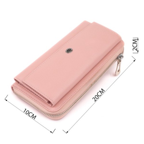 Гаманець ST Leather Рожевий (19297)