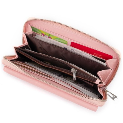 Гаманець ST Leather Рожевий (19297)