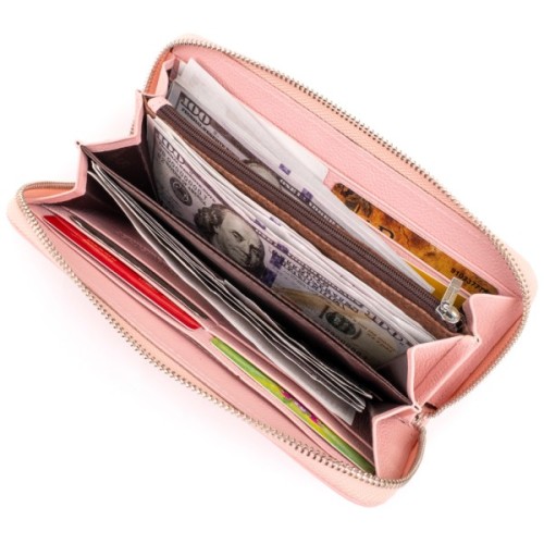 Гаманець ST Leather Рожевий (19297)