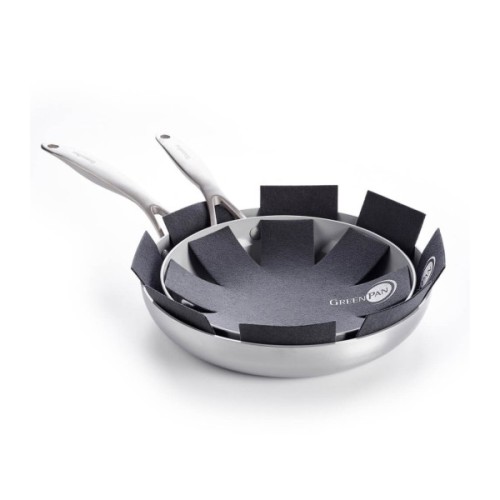 Захист для зберігання сковорідок GreenPan 3 шт, чорний (CC002582-001)
