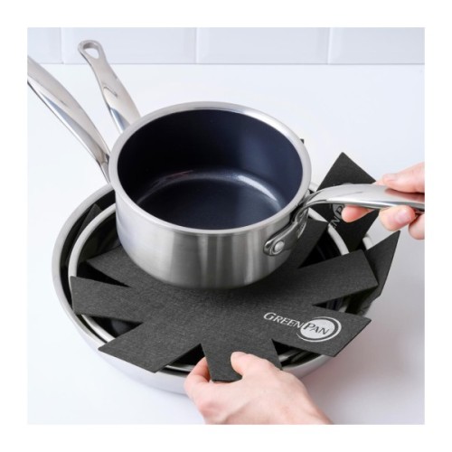 Захист для зберігання сковорідок GreenPan 3 шт, чорний (CC002582-001)