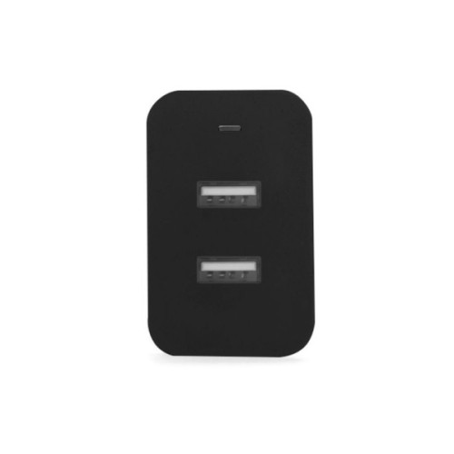 Зарядний пристрій ColorWay 2USB AUTO_ID 4.8A (24W) black (CW-CHS016-BK)