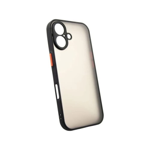 Чохол до мобільного телефона Dengos Matte iPhone 17 Black (DG-TPU-MATT-170)