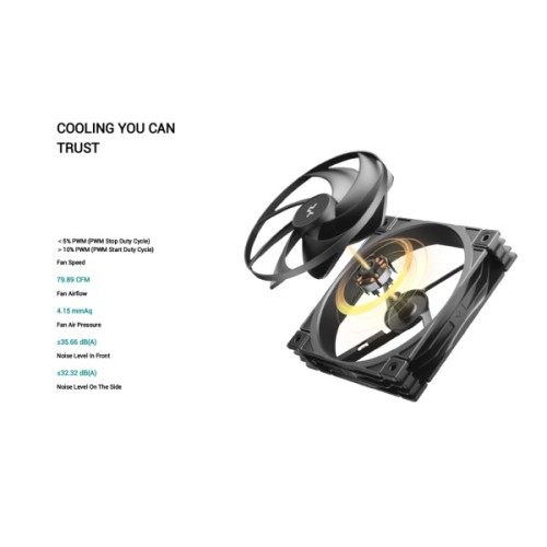 Кулер до корпусу Deepcool FD12 V2