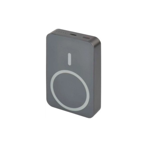 Батарея універсальна EMOS 10000mAh WI1046, 20W, Wireless, grey (B0551GY)