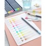 Олівці кольорові Faber-Castell GoldFaber Pastel,акварельні, металевий пенал 12 кольорів (114622) (31788)