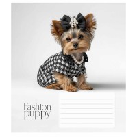 Зошит Школярик Star Fashion pets 18 аркушів лінія (018-3687L)