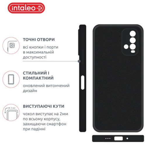 Чохол до мобільного телефона Intaleo SoftShell Xiaomi Redmi 9T Black (1283126564260)