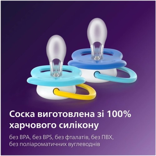Пустушка Philips AVENT Ultra Air 6-18 місяців 2 шт (SCF080/26)