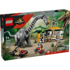 Конструктор LEGO Jurassic World Місія з відстеження раптора і титанозавра (76973)