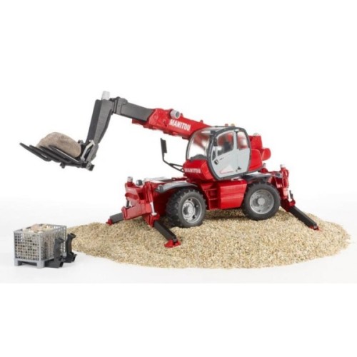 Спецтехніка Bruder Дорожный погрузчик с телескопической стрелой MRT 2150 (02129)