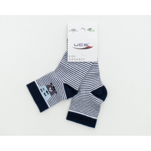 Шкарпетки дитячі UCS Socks з китами (M0C0101-2091-7-blue)