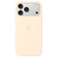 Чохол до мобільного телефона Apple Silicone Case with MagSafe iPhone 17 Pro Max Vanilla (A3560) (MHW54ZM/A)