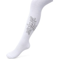 Колготки дитячі BNM зі стразами (M0C0302-1154-11G-white)