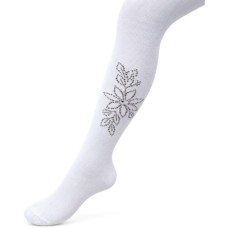 Колготки дитячі BNM зі стразами (M0C0302-1154-11G-white)