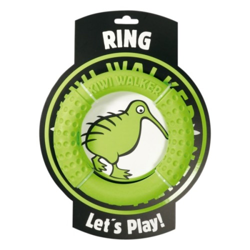 Іграшка для собак Kiwi Walker Кільце 13.5 см зелена (8596075002695)