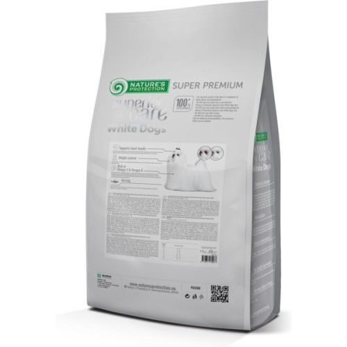 Сухий корм для собак Nature's Protection Superior Care White Dogs Grain Free Herring Adult 1.5 кг (NPSC47439)