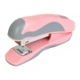 Степлер Buromax пластиковий PASTEL, 20 аркушів, (скоби №24, 26), 111 х 62 х 32 мм, рожевий (BM.4215-10)