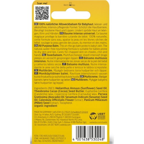 Бальзам для дітей Weleda Календула Чарівний Універсальний 25 г (4001638530248)