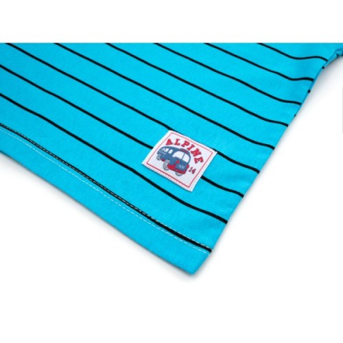 Футболка дитяча Breeze у смужку (791-80-blue)
