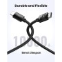 Кабель мультимедійний HDMI M to HDMI M 1.0m V2.0 4K Ugreen (30999)