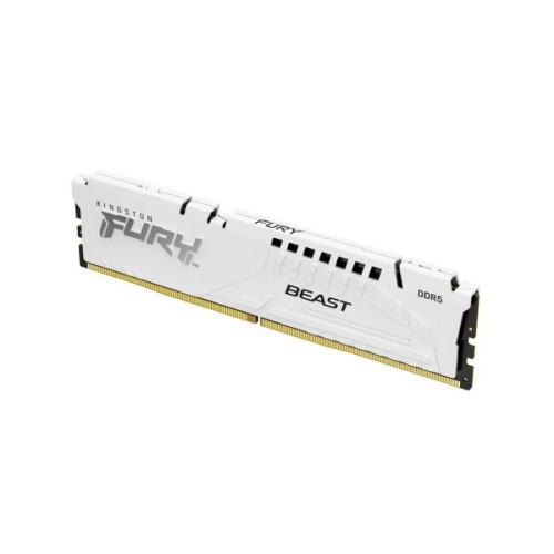 Модуль пам'яті для комп'ютера DDR5 32GB (2x16GB) 6000 MHz Beast White Kingston Fury (ex.HyperX) (KF560C36BWE2K2-32)