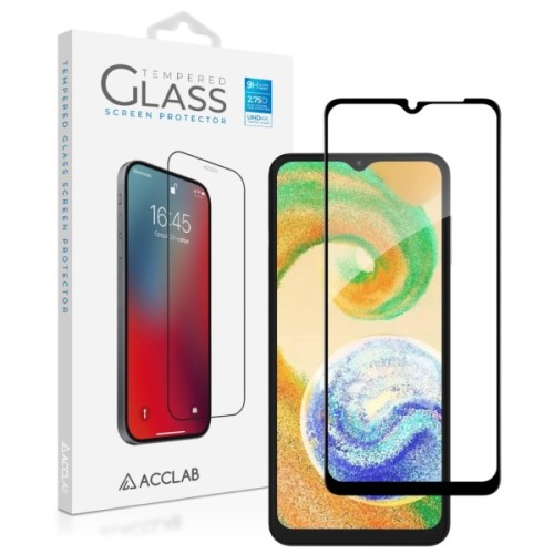 Скло захисне ACCLAB Full Glue Samsung A04S Black (1283126544866)
