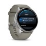 Смарт-годинник Garmin Venu 4 (45mm), Black w/ Silver + Gray, GPS смарт-годинник (010-03014-01)