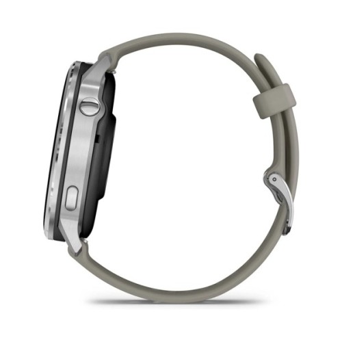 Смарт-годинник Garmin Venu 4 (45mm), Black w/ Silver + Gray, GPS смарт-годинник (010-03014-01)