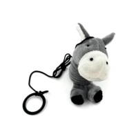 Іграшка для котів Hippie Pet Віслюк з мотузкою 14 см (HIPCT2304005-1)