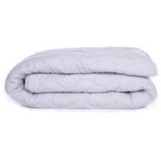 Ковдра MirSon антиалергенна EcoSilk всесезонна №9007 Eco Light Gray 140x205 см (2200005994337)