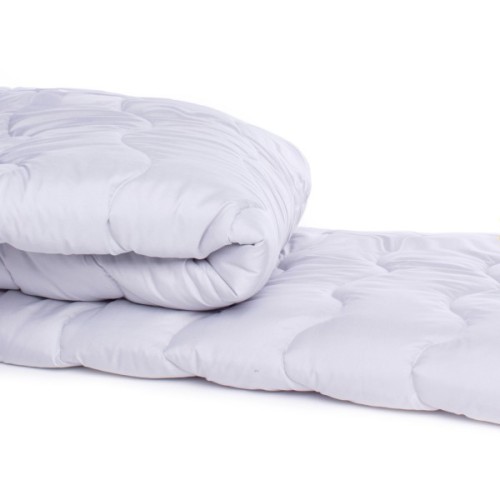 Ковдра MirSon антиалергенна EcoSilk всесезонна №9007 Eco Light Gray 140x205 см (2200005994337)