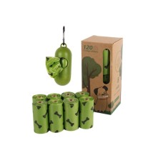 Пакети для собак Lapka 8 рулонівх15 шт + контейнер (LPK-34) Пакети для собак Lapka 8 рулонівх15 шт + контейнер (LPK-34)