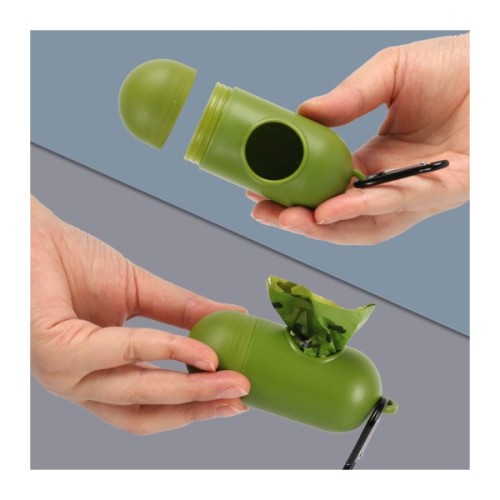 Пакети для собак Lapka 8 рулонівх15 шт + контейнер (LPK-34)