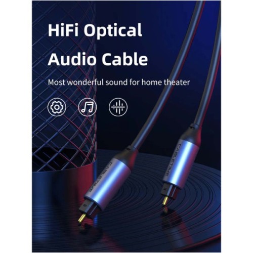 Кабель мультимедійний Optical Toslink 1.0m Cabletime (CA915286)