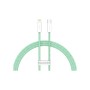 Дата кабель USB-C to Lightning 2.0m 20W green Baseus (CALD000106)
