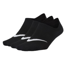 Шкарпетки Nike U NK EVERYDAY PLUS LTWT FOOTIE 3PPK SX5277-011 34-38 3 пари Чорні (194958595395)