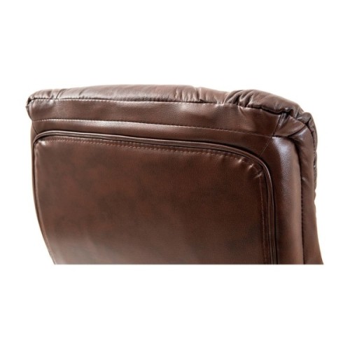 Офісне крісло Richman Конгрес Хром M-2 Широкий (Anyfix Wide) Шкіра Люкс Коричнева (ADD0001832)