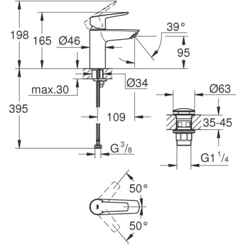 Змішувач Grohe QuickFix 235502432
