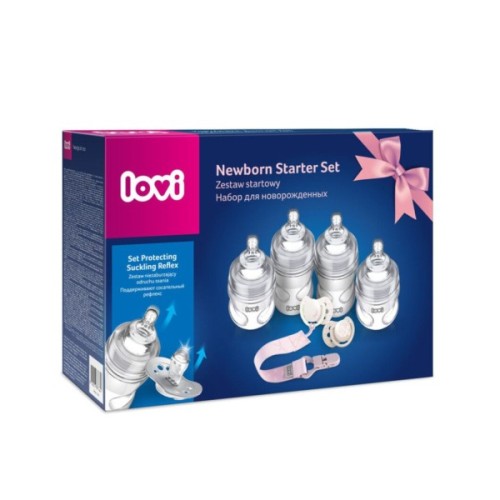 Набір для годування новонароджених Lovi Baby Shower Girl (0359)