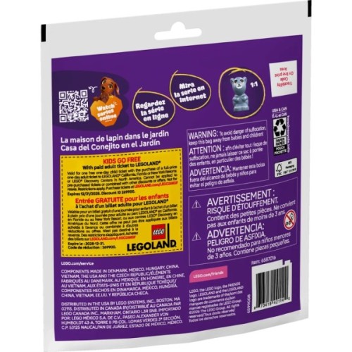 Конструктор LEGO Friends Садова хатинка для кролика (30722)