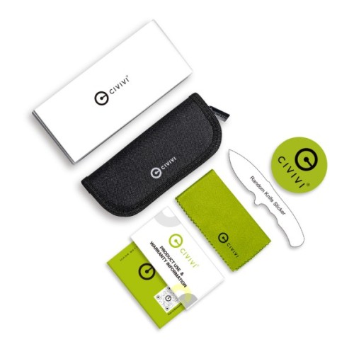 Ніж Civivi Buster FG, Darkwash/Satin, чорний G10 (C24052-1)