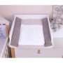Пеленальний матрацик Верес Velour Taup grey 50х70 см (429.010)