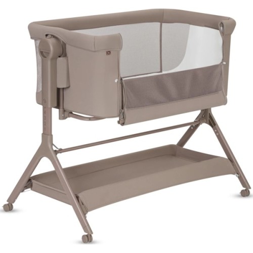 Ліжечко Lionelo приставна LEONIE PLUS BEIGE TAUPE (LO-LEONIE PLUS BEIGE TAUPE)
