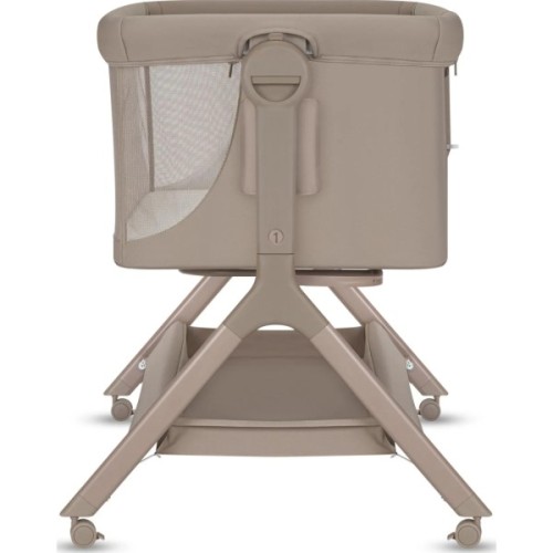 Ліжечко Lionelo приставна LEONIE PLUS BEIGE TAUPE (LO-LEONIE PLUS BEIGE TAUPE)