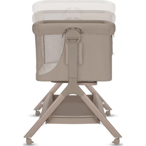 Ліжечко Lionelo приставна LEONIE PLUS BEIGE TAUPE (LO-LEONIE PLUS BEIGE TAUPE)