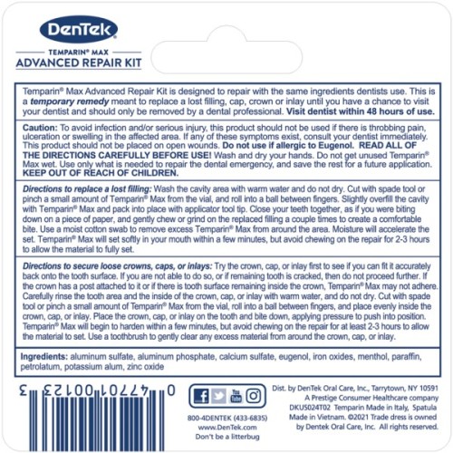 Засіб для відновлення пломб DenTek Temparin max (047701001233)